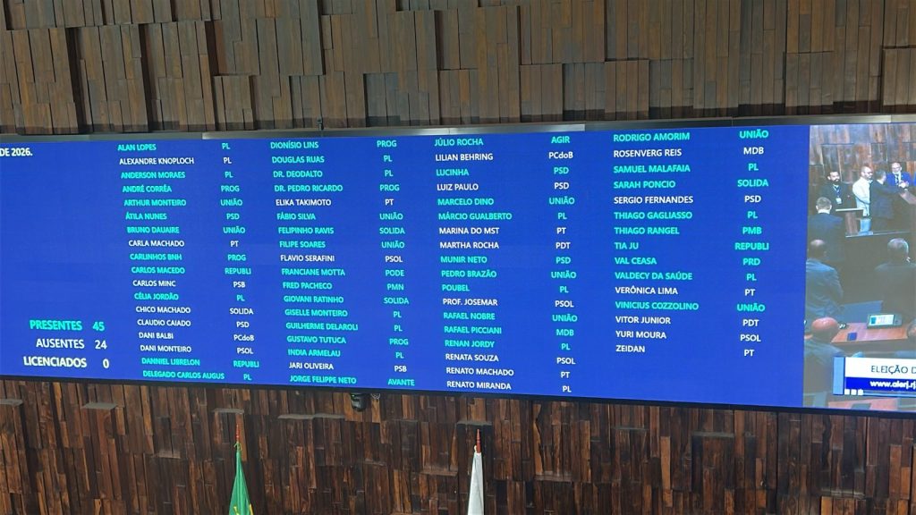 Douglas Ruas é eleito o novo presidente da Alerj e deve assumir o governo do estado interinamente 62 WhatsApp Image 2026 03 26 at 14.35.15