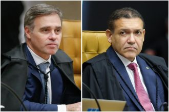 Os ministros André Mendonça e Nunes Marques, do Supremo Tribunal Federal (STF)