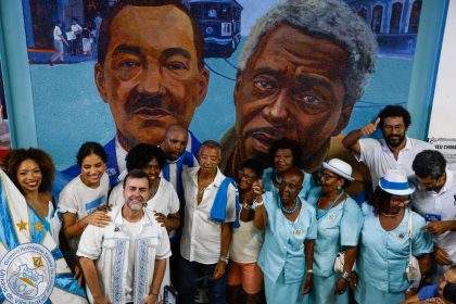 Paulo Brazão e Seu China, fundadores da Vila Isabel