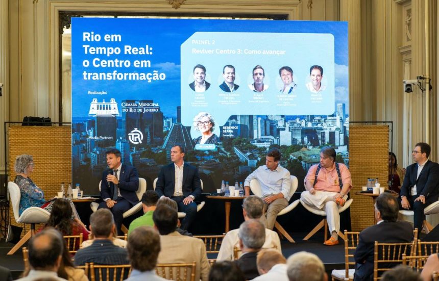 "Rio em Tempo Real: o Centro em transformação", evento na Câmara do Rio discute o futuro do Reviver Centro