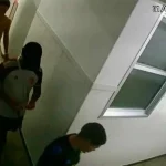 Imagens da câmera de segurança do dia em que estupro coletivo ocorreu em Copacabana