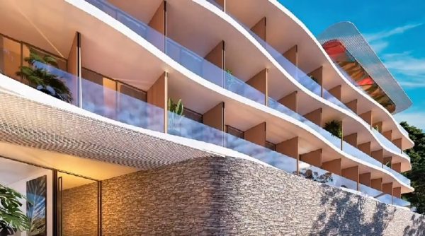 Fachada do Costa Niemeyer, segundo projeto anunciado em lançamento