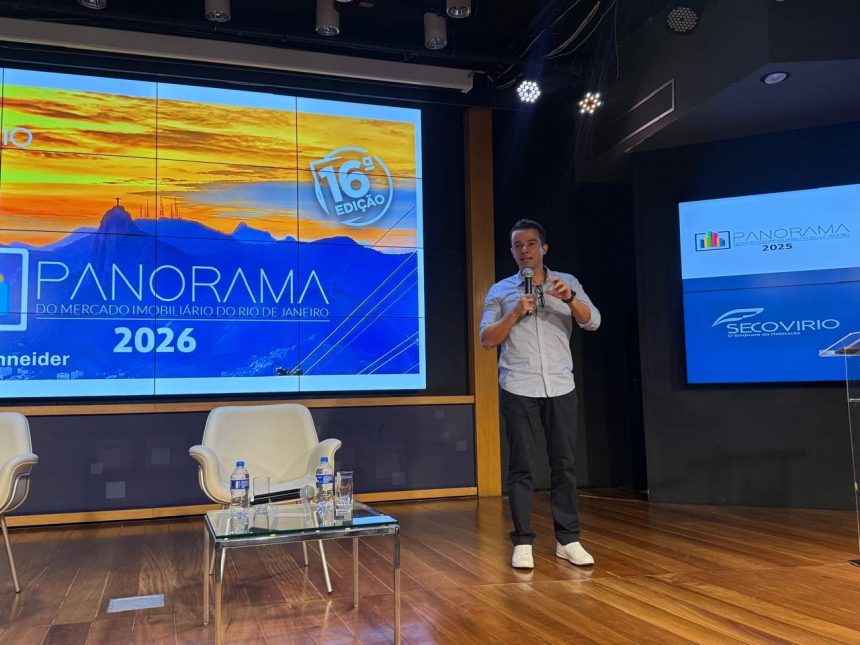 Leonardo Schneider, vice-presidente de Locação e Comercialização Imobiliária do Secovi Rio