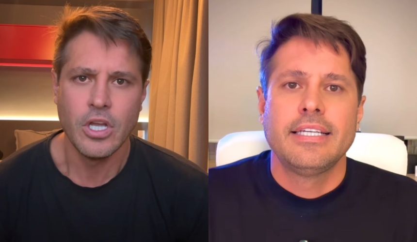 Dado Dolabella diz que é injustiçado, agradece a repercussão de sua filiação ao MDB e declara apoio a Flávio Bolsonaro