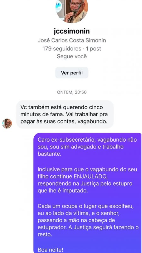 Ex-subsecretário estadual e pai de acusado de estupro coletivo chama advogado da vítima de 'vagabundo' 62 image 5 edited