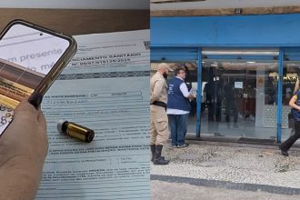 Ação de fiscalização da Seop e da Vigilância Sanitária em Bonsucesso