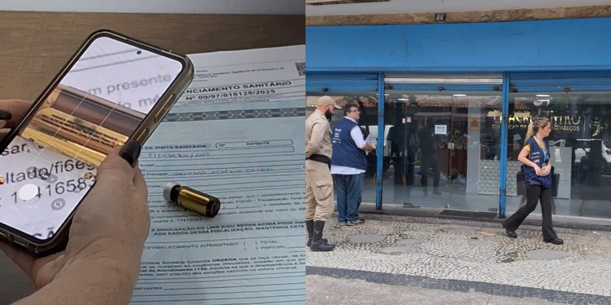 Ação de fiscalização da Seop e da Vigilância Sanitária em Bonsucesso