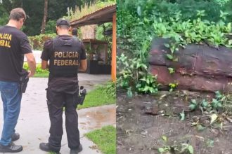 Operação da PF no Jardim Botânico