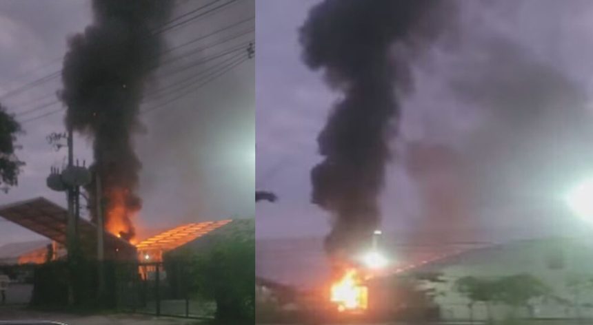 Incêndio no Riocentro