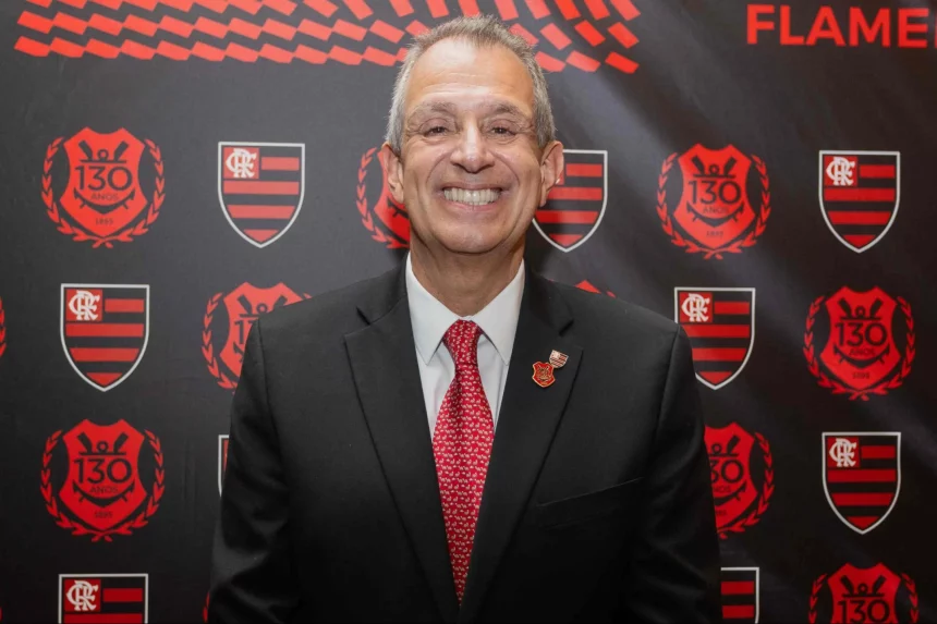 Luiz Eduardo Baptista, o Bap, presidente do Flamengo