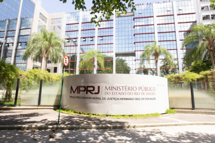 Fachada da sede do ]Ministério Público do Rio (MPRJ)