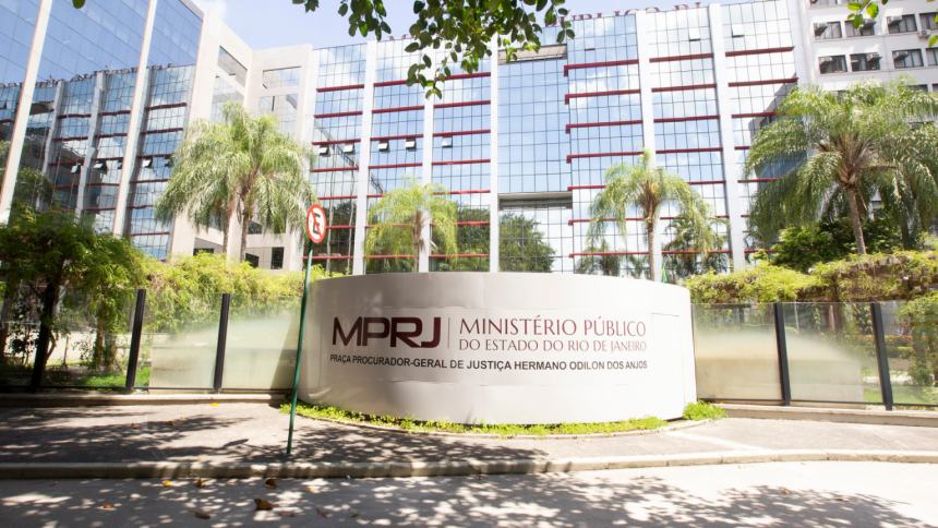 Fachada da sede do ]Ministério Público do Rio (MPRJ)