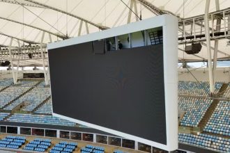 placa led maracana