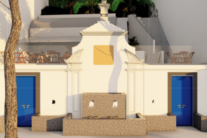 Projeto da reforma do Chafariz da Glória