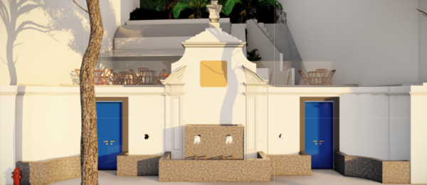 Projeto da reforma do Chafariz da Glória