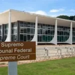 Fachada do Supremo Tribunal Federal (STF), em Brasília, onde foi proferida a decisão que determina à União refazer o cálculo das parcelas do estado do Rio no Regime de Recuperação Fiscal.