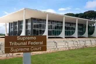 Fachada do Supremo Tribunal Federal (STF), em Brasília, onde foi proferida a decisão que determina à União refazer o cálculo das parcelas do estado do Rio no Regime de Recuperação Fiscal.
