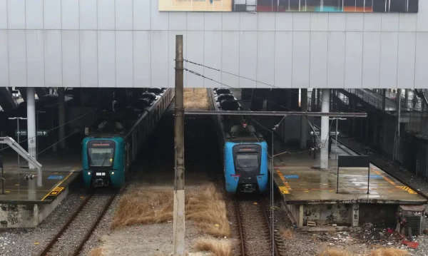Trem da SuperVia no Rio