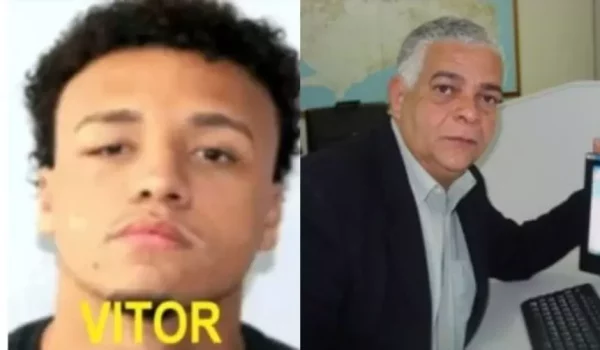 Vitor Hugo, acusado por estupro, e José Carlos Simonin, ex-subsecretário
