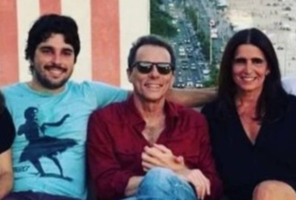 Antonio Mader Bellotto, ex-servidor da Prefeitura do Rio, com os pais