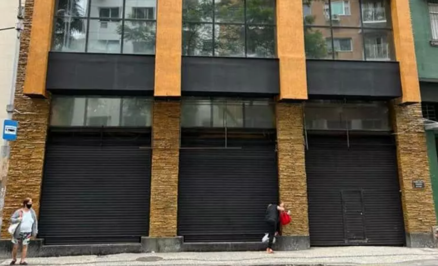 Antigo prédio do Lapa 40 Graus