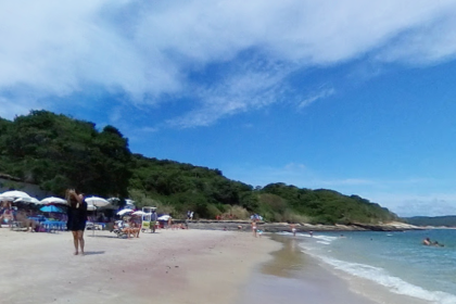 Praia da Azeda, em Armação dos Búzios