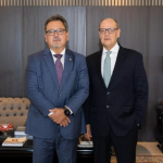 Governador Ricardo Couto recebe procurador-geral de Justiça para discutir prioridades do estado