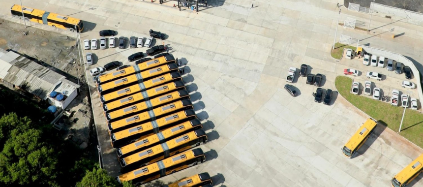 Linhas do BRT no Terminal BRT Metropolitano Pedro Fernandes, em Irajá; projeto da prefeitura é de houvesse integração com ônibus intermunicipais da Baixada