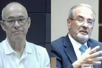 Dois dos conselheiros do TCE-RJ citados em alegação final da PGR: Domingo Brazão e José Graciosa