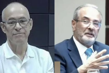 Dois dos conselheiros do TCE-RJ citados em alegação final da PGR: Domingo Brazão e José Graciosa