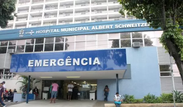 Fachada do Hospital Municipal Albert Schweitzer