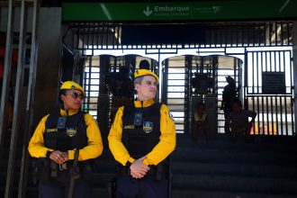 Agentes da Força Municipal