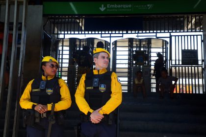 Agentes da Força Municipal