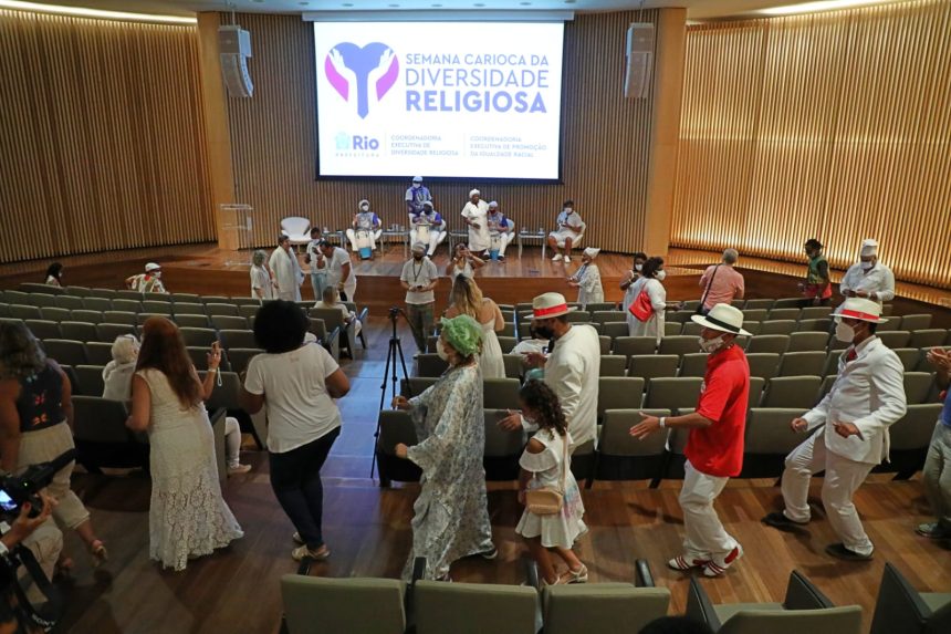 I Semana Carioca da Diversidade Religiosa, evento organizado pela Coordenadoria de Diversidade Religiosa