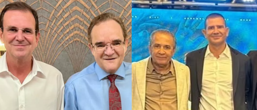 Líderes da Assembleia de Deus dividem bênçãos entre Eduardo Paes e Douglas Ruas ao governo do estado