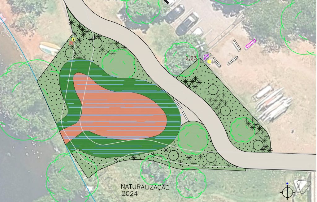 Projeto de naturalização da Lagoa Rodrigo de Freitas inicia nova fase e intervenções chegam ao Parque dos Patins 63 PLANTA CCANTAGALO.jpg