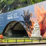 Banner do show da Shakira para a terceira edição do festival "Todo Mundo no Rio"