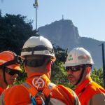 Técnicos da Light no Rio