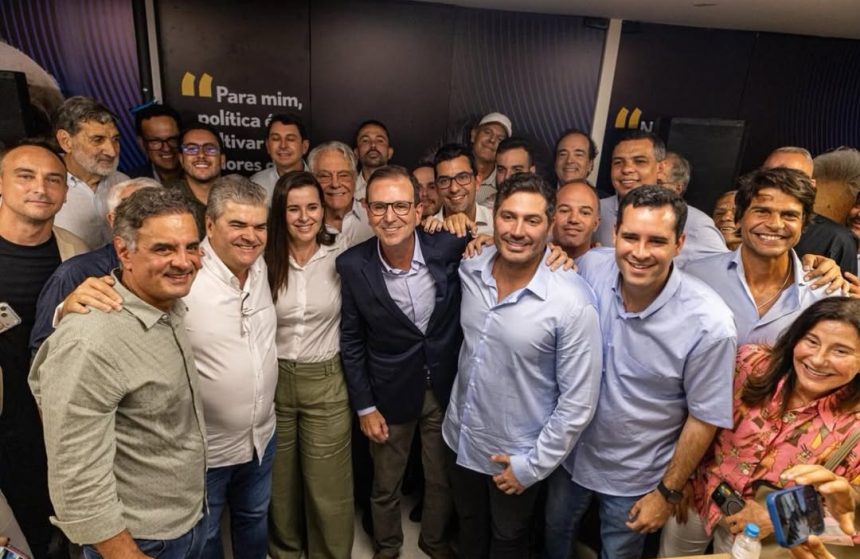 Sob a chancela de Luciano Vieira, PSDB firma aliança com Eduardo Paes na disputa pelo governo do estado