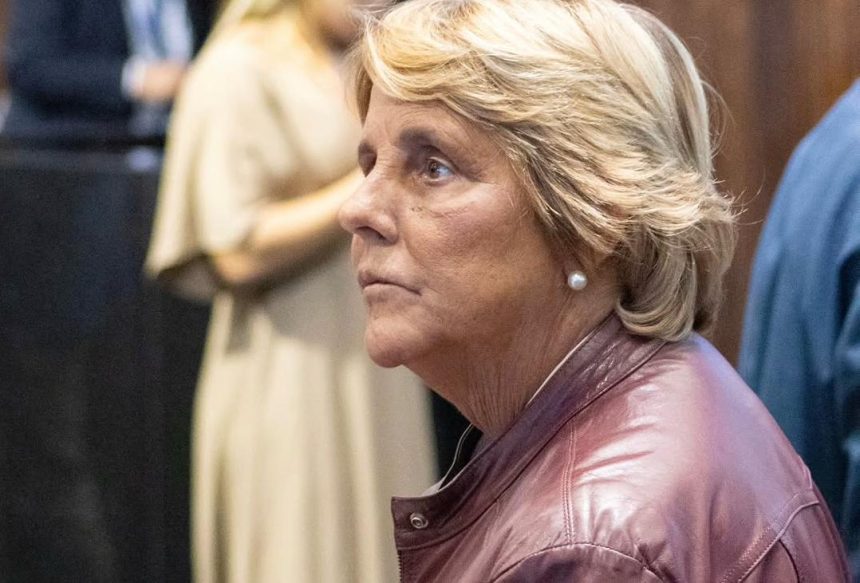 A deputada estadual Lucinha