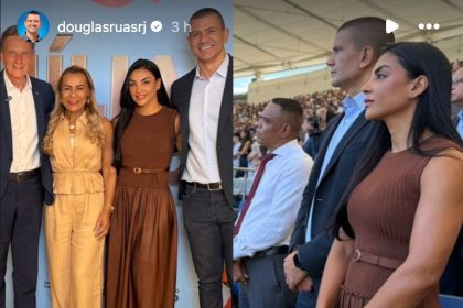 Douglas Ruas e aliados em evento da Universal