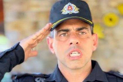 O comandante do Bope, Marcelo Corbage