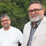 O agora ex-secretário Arlen Pereira com o prefeito de Maricá, Washington Quaquá