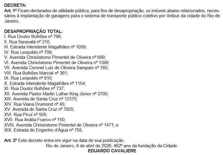 Cavaliere desapropria garagens da Braso Lisboa, da Vila Isabel e de outras 17 empresas de ônibus no Rio 63 WhatsApp Image 2026 04 07 at 07.01.14 1