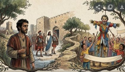 Ilustração sobre Judas Isacariotes