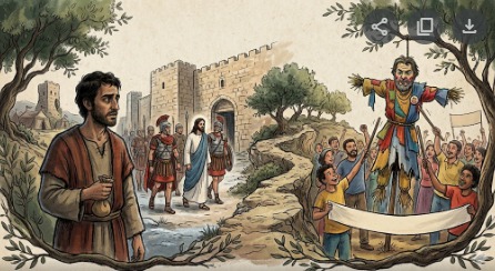 Ilustração sobre Judas Isacariotes