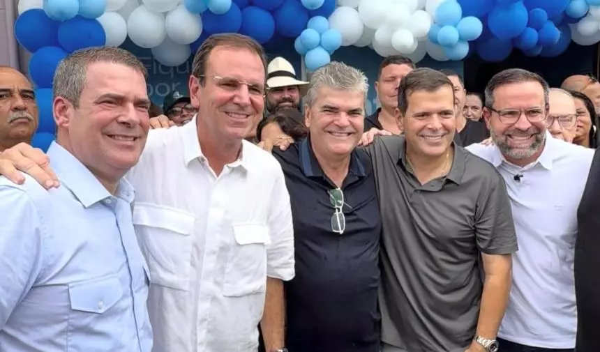 O ex-prefeito Eduardo Paes e os aliados do MDB