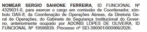 Governo do estado do Rio nomeia para cargo no GSI o ex-chefe da Core que pediu demissão após morte do menino João Pedro 62 WhatsApp Image 2026 04 13 at 14.05.04 1