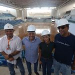Prefeito Rodrigo Neves vistoria obras da Arena Niterói