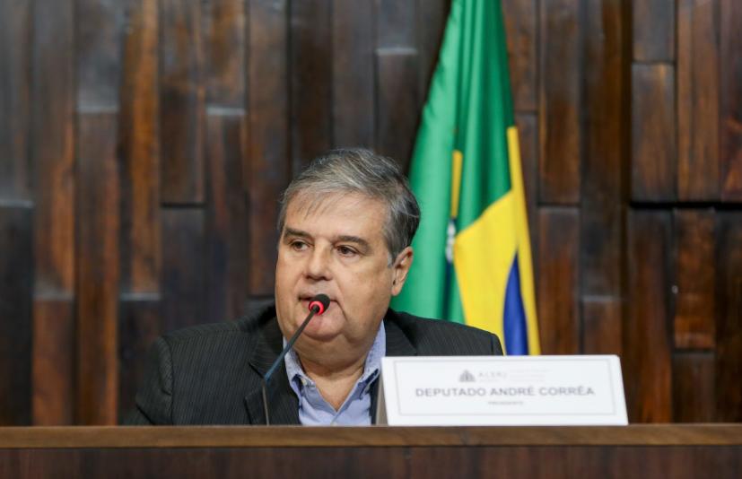 André Corrêa na presidência da Comissão de Orçamento da Alerj
